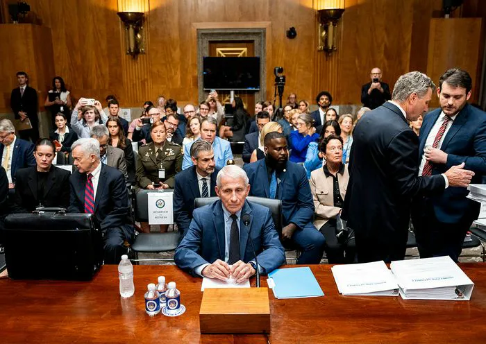 Anthony Fauci in court during high-profile case