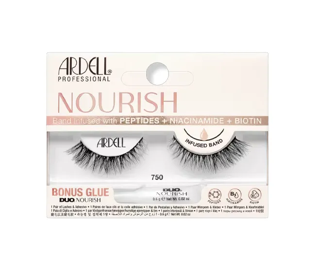 Ardell Nourish Lash 750 for healthy, lush eyelashes