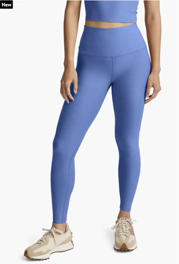 Comfortable high-waist leggings perfect for yoga and workouts.