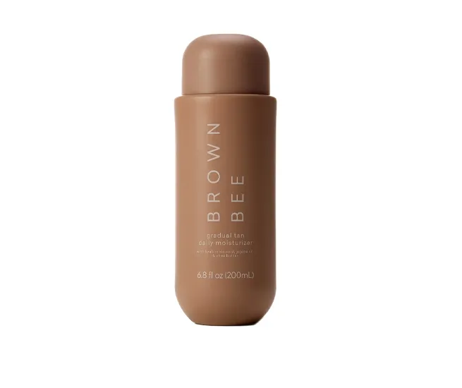 Brown Bee Gradual Tan Daily Moisturizer for a sun-kissed glow.