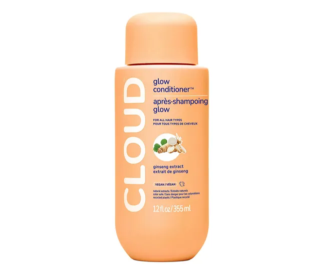 Cloud Haircare Glow Conditioner for shine and moisture.