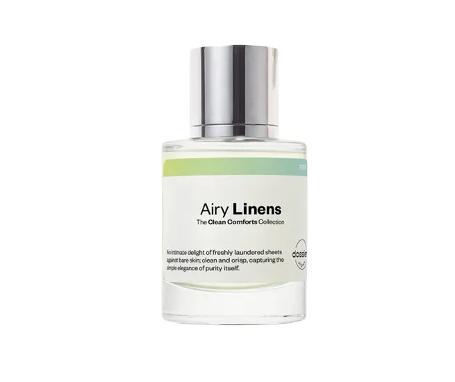 Dossier Airy Linens scent inspired by fresh laundry
