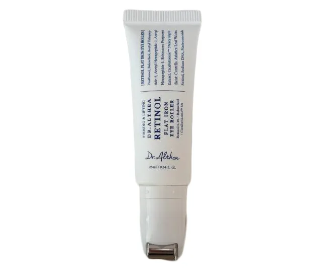 "Dr. Althea Retinol Flat Iron Eye Roller"