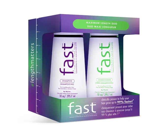 F.A.S.T. Maximum Length Duo Kit for rapid hair growth