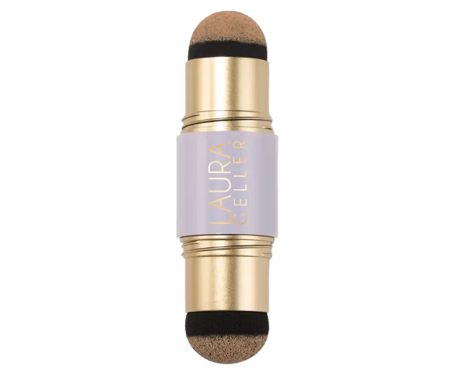 Hair and brow concealing cream powder for even coverage.