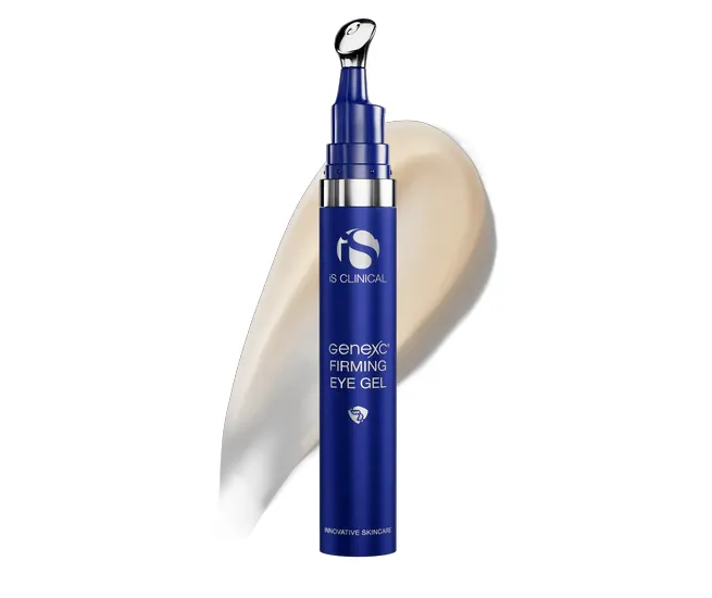 GeneXC Firming Eye Gel for reducing puffiness.