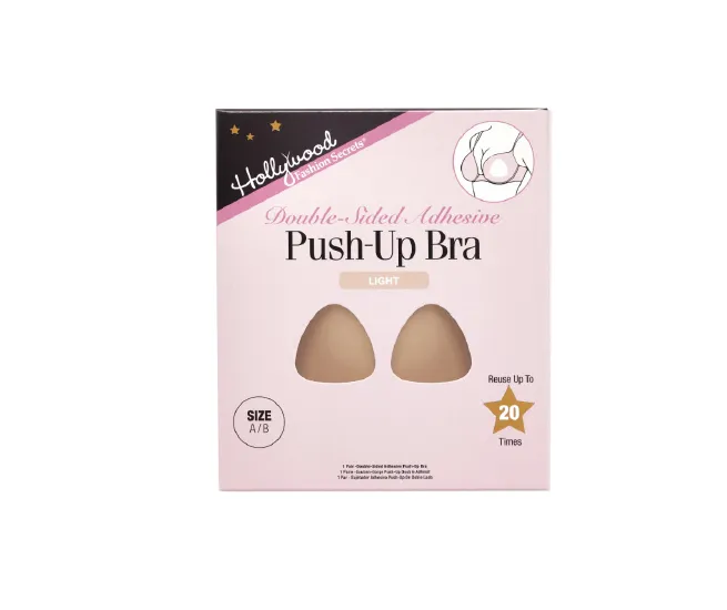 HFS double-sided adhesive push-up bra for enhanced lift and support.