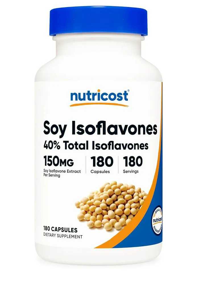 High-dose soy isoflavones for hormonal balance in beauty.