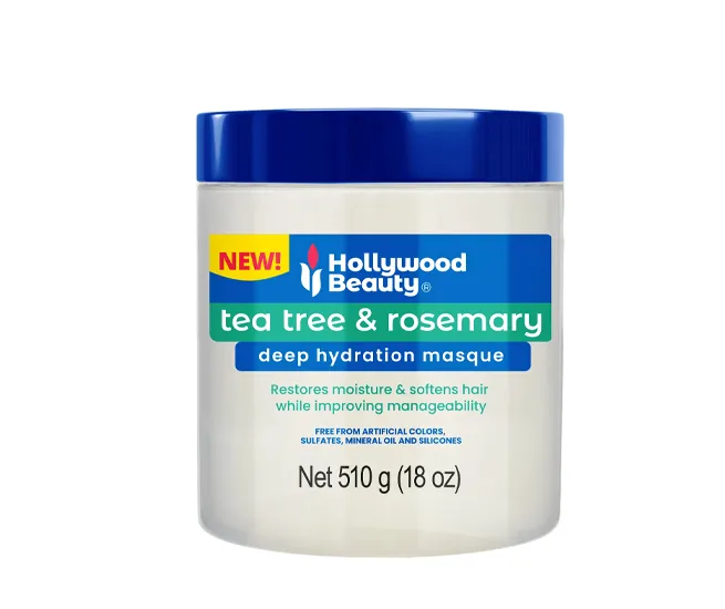 Hollywood Beauty Deep Hydration Masque for intense moisture and repair.