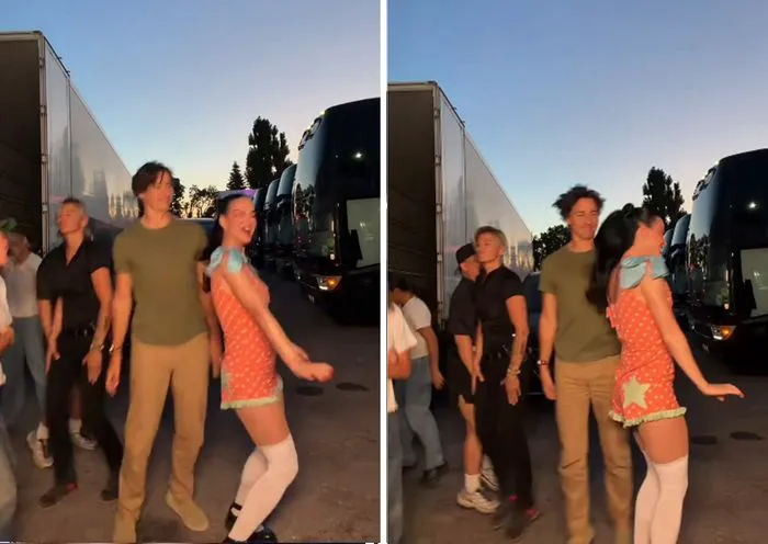Katy Perry and Justin Trudeau Watch it Burn Tiktok