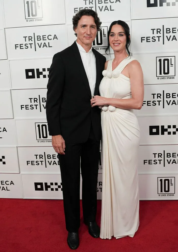 Katy Perry and Justin Trudeau Lifetimes Tour Live From Paris premiere