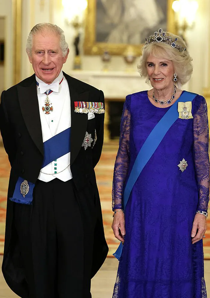 King Charles and Queen Camilla Buckingham Palace banquet