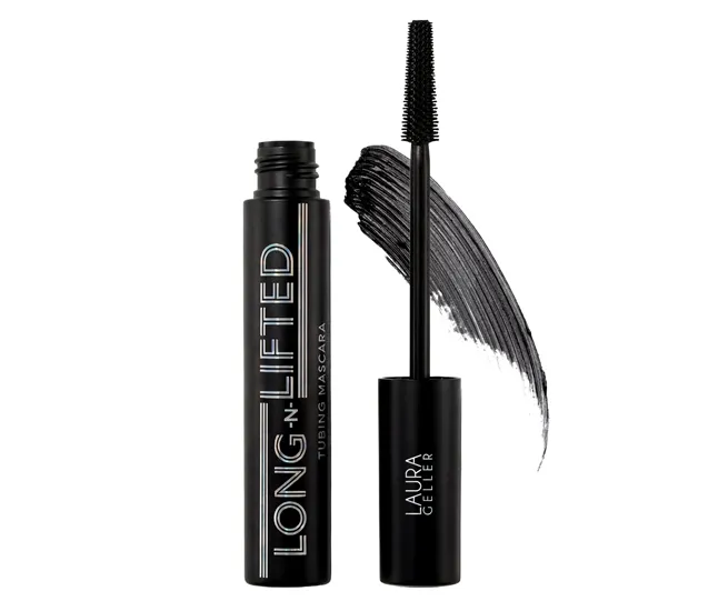 Long and lifted tubing mascara for voluminous lashes.