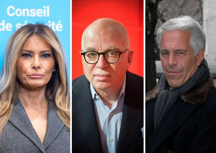 "Melania Trump and Michael Wolff in court"