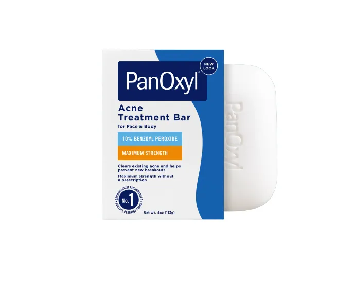 PanOxyl Acne Cleansing Bar for effective blemish treatment