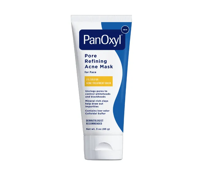 "PanOxyl Pore Refining Acne Mask Fact Sheet"