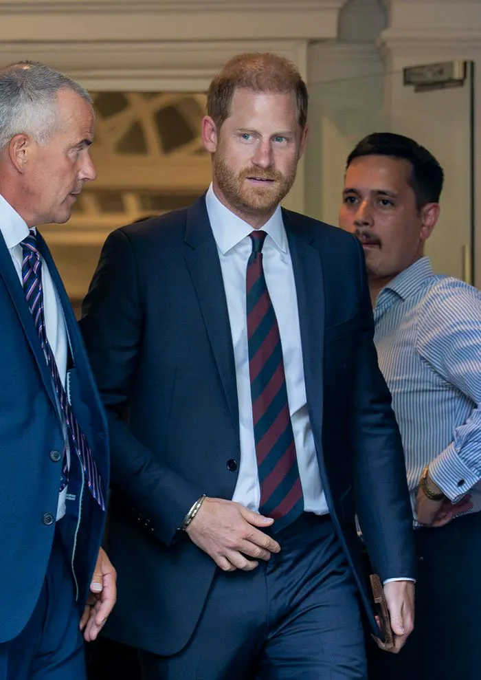 Prince Harry leaves Chatham House