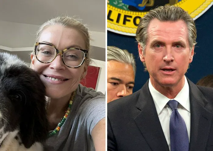 Gavin Newsom Ruby Rippey-Gibney