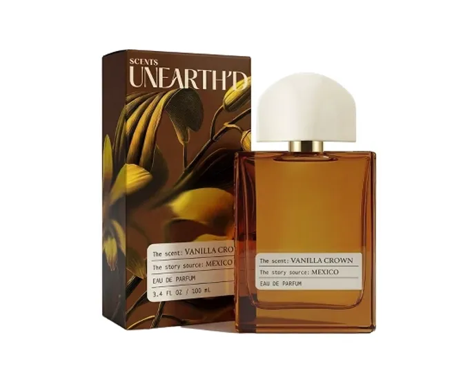 Scents Unearthd Vanilla Crown Eau De Parfum fragrance.