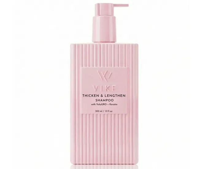 Vike Thicken & Lengthen Shampoo for fuller-looking hair