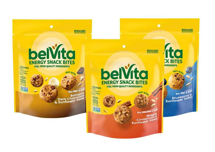 "Belvita Energy Bites snack packaging"