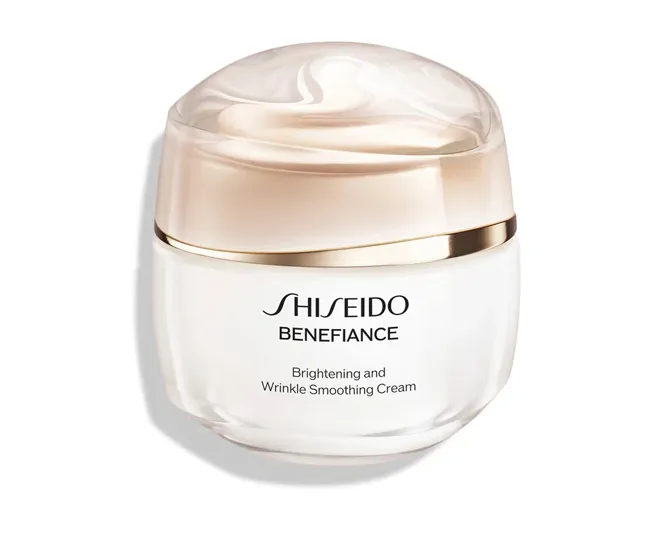 Benefiance Brightening and Wrinkle Smoothing Cream.