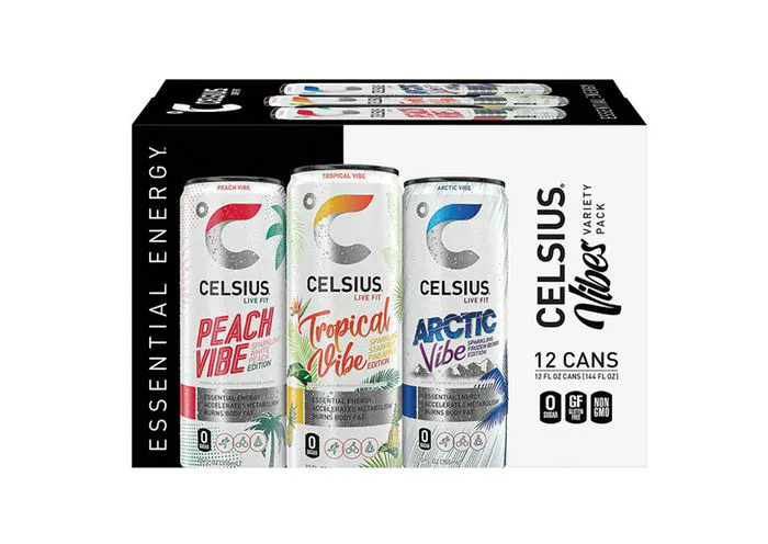 "Celsius energy drink variety pack"