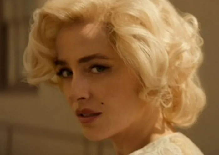 Dakota Johnson as Marilyn Monroe in 'Flesh Impact'