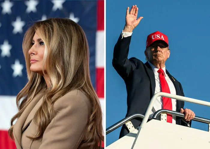 Donald Trump and Melania Trump