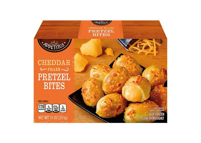 Pretzel cheese bites, a popular snack among celebrity fans.