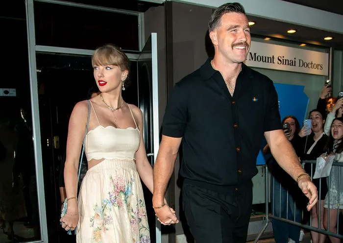 Taylor Swift and Travis Kelce