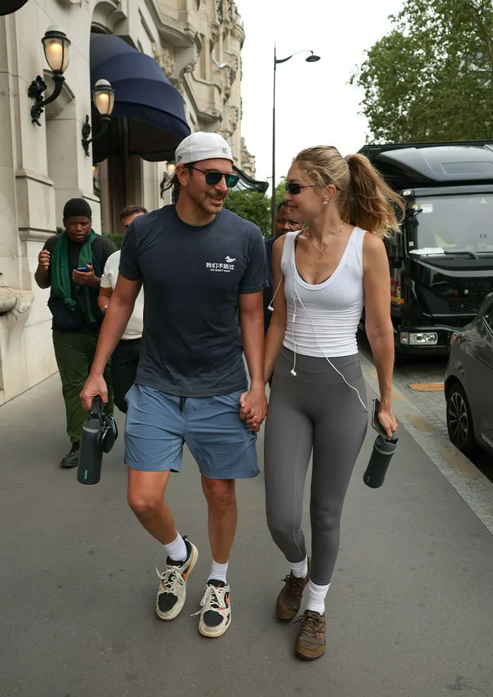 "Gigi Hadid and Bradley Cooper together in Paris"