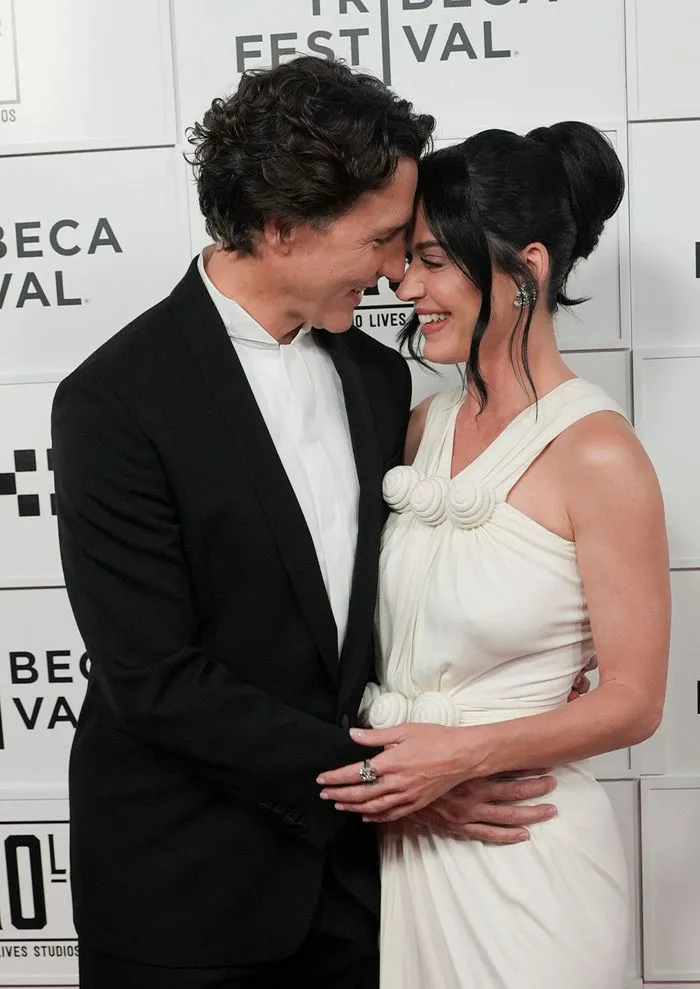 Justin Trudeau and Katy Perry red carpet