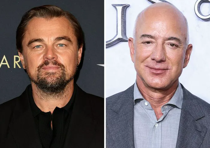Leonardo DiCaprio and Jeff Bezos