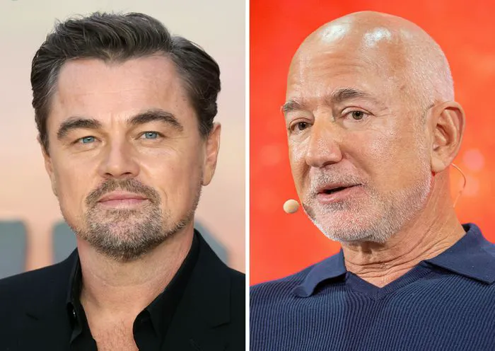 Leonardo DiCaprio and Jeff Bezos