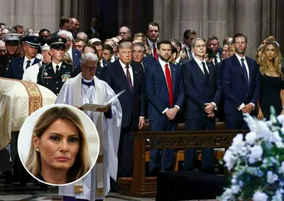 Melania Trump skips Lindsey Graham's funeral