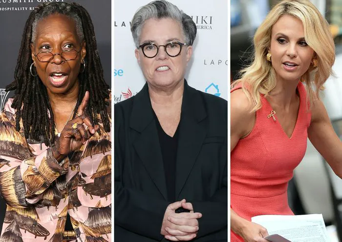 Rosie ODonnell Whoopi Goldberg Elisabeth Hasselbeck