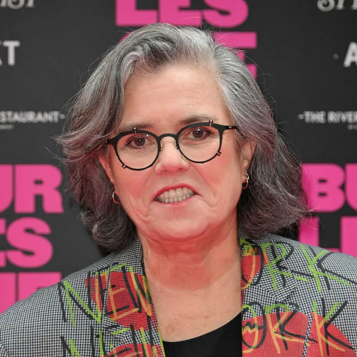 "Rosie O'Donnell at The Savoy Theatre in London for the premiere of Burlesque"