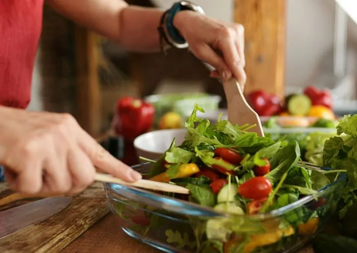A variety of anti-inflammatory foods on display