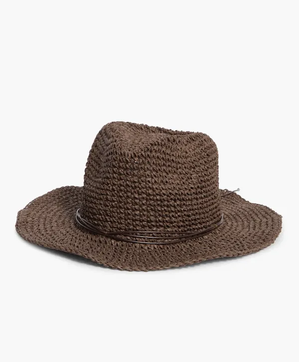 "Treasure Bond Crochet Cowboy Hat"