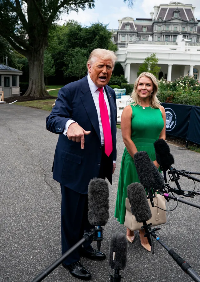donald trump karoline leavitt