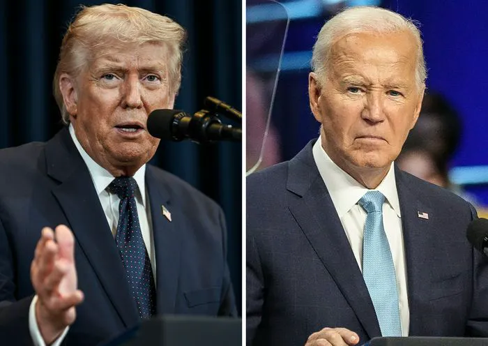 Donald Trump Joe Biden