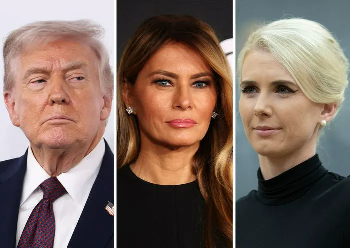 Donald Trump Melania Trump Natalie Harp