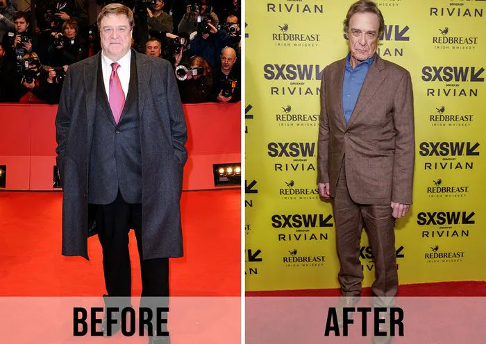 John Goodman weight loss before and after