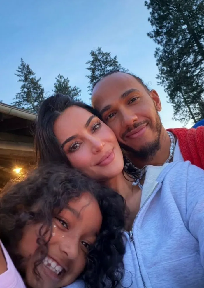 kim kardashian lewis hamilton