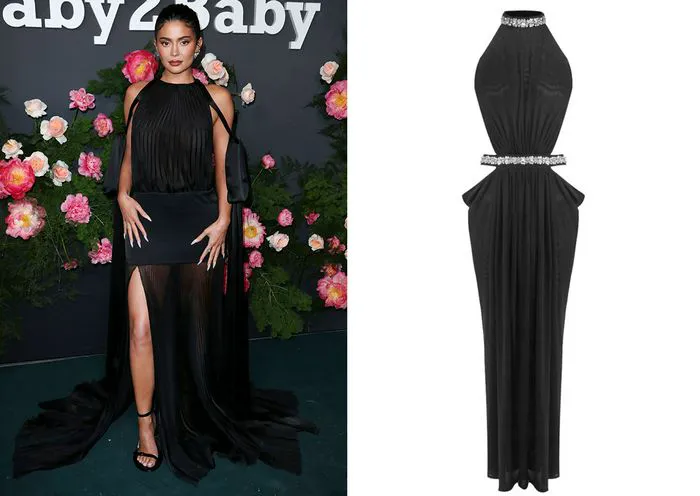 "Kylie Jenner's revealing dress at Jordyn Woods' wedding"