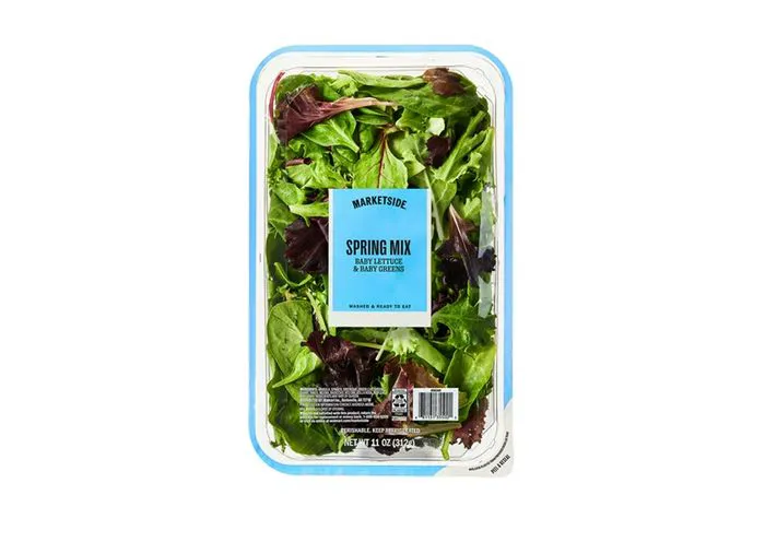 Packaged greens from Walmart's Marketside brand