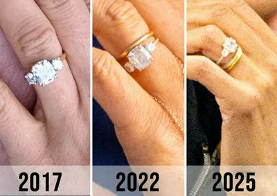 Meghan Markle engagement ring changes