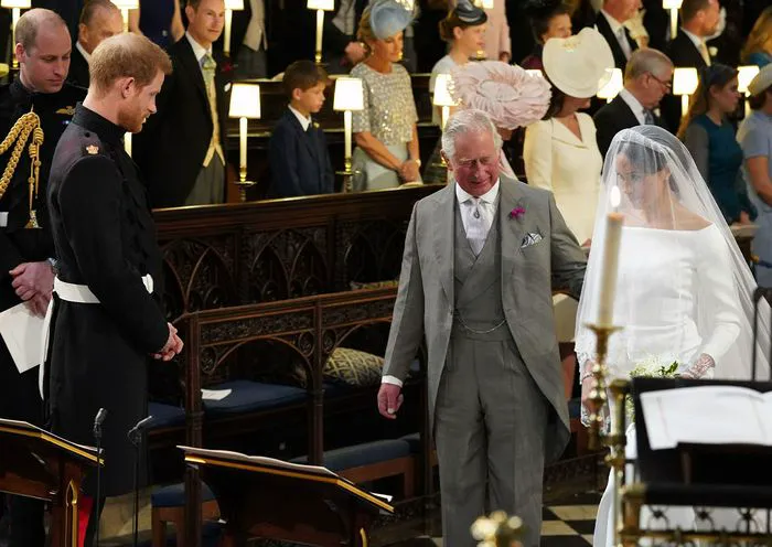 Meghan Markle and Prince Harry's wedding with King Charles
