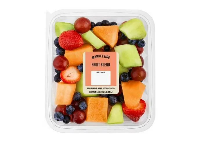 Pre-cut fruit display